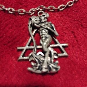 Alchemy Gothic Aquarius Pendant Necklace